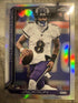 2025 Topps Chrome Refractor Lamar Jackson #24 Baltimore Ravens NFL Football Card