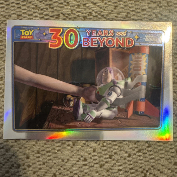 2025 Topps 30 Years Of Toy Story Beyond Buzz And The Big One #30Y-13 Refractor