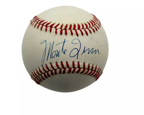 Monte Irvin HOF Signed/Autographed ONL Baseball New York Giants JSA COA