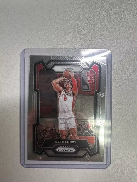 Seth Lundy Prizm Rookie No.138 Prizm Basketball 2023-2024 Atlanta Hawks