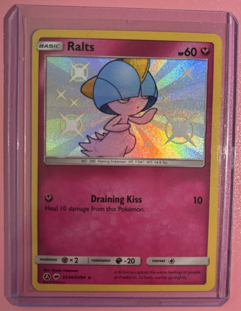 Ralts SV34/SV94 Hidden Fates: Shiny Vault Holo