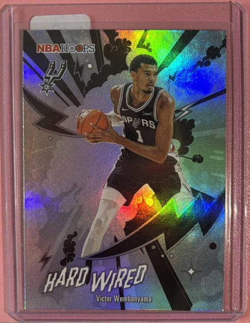Topps 2026 NBA Hoops Hardwired Victor Wembanyama Spurs #HW-6 refractor Wemby
