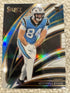 2025 Panini Select Club Level White Prizm #244 Mitchell Evans /35 Rookie RC