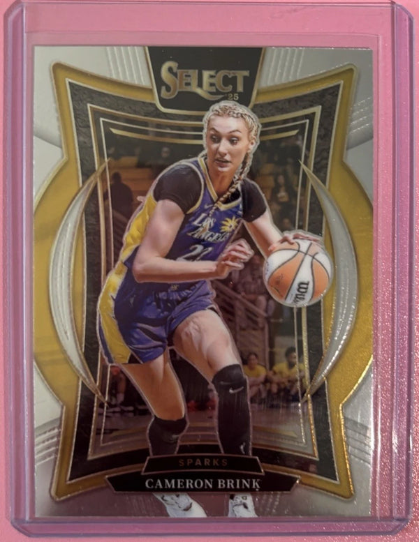 2025 PANINI-WNBA SELECT #9 CAMERON BRINK Concourse Sparks
