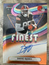 2025 Topps Finest - David Njoku Orange Color Match ON CARD Auto /25 SSP