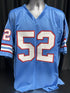 Custom Unsigned Robert Brazile Blue Jersey XL