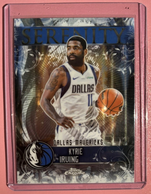 Topps 2025-26 Chrome Serenity Insert Kyrie Irving Dallas Mavericks #SY-6