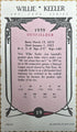Willie Keeler 1984 Art Card Series