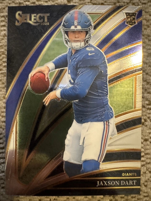2025 Panini Select - Rookie Jaxson Dart Club Level Base (RC) #293 Giants