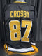 Custom Unsigned Sidney Crosby Black Jersey XL