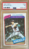 1980 Topps Nolan Ryan California Angels #580 PSA 7
