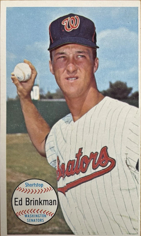 1964 Topps Oversized Ed Brinkman Washington Senators #27