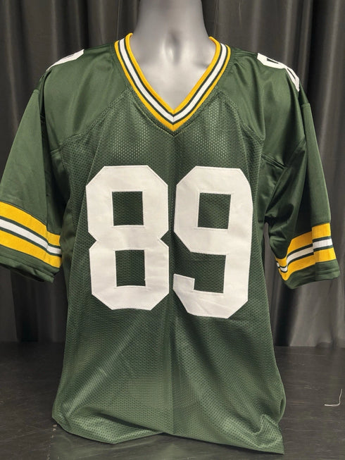 Custom Unsigned Dave Robinson Green Jersey XL