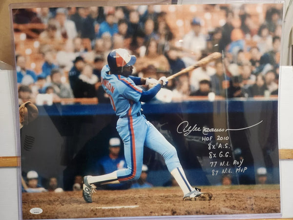 Andre Dawson Autographed Montreal 16x20 Baseball Photo -JAS