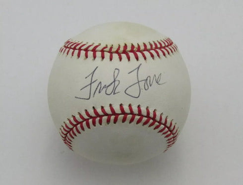 Frank Torre Autographed/Signed ONL Baseball Milwaukee Braves COA