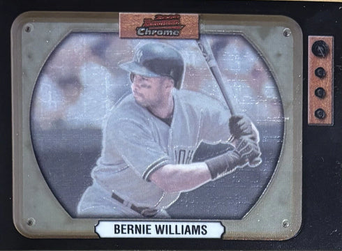 2000 Bowman Chrome Bernie Williams New York Yankees #5