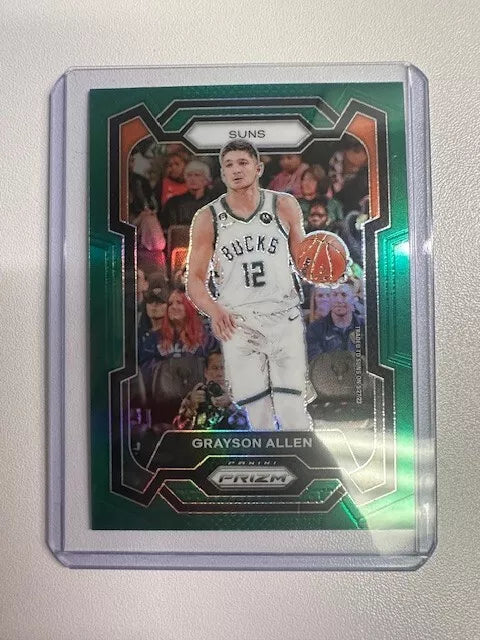 Grayson Allen 2023-24 Panini Green Prizm #226 Phoenix Suns