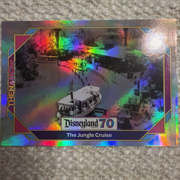 2025 Topps Disneyland 70th Anniversary Rainbow Foil The Jungle Cruise