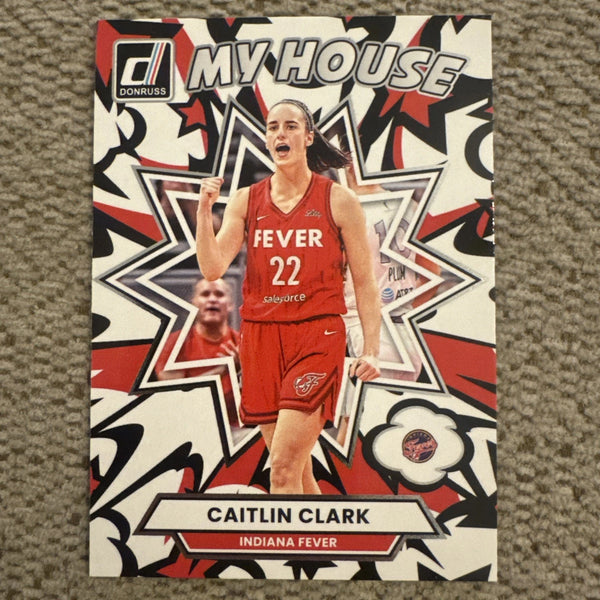 2025 Panini Donruss WNBA Caitlin Clark My House #4 Indiana Fever