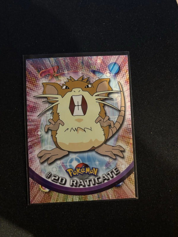 Topps Pokemon Raticate #20 2000 TV Animation Edition Non Holo