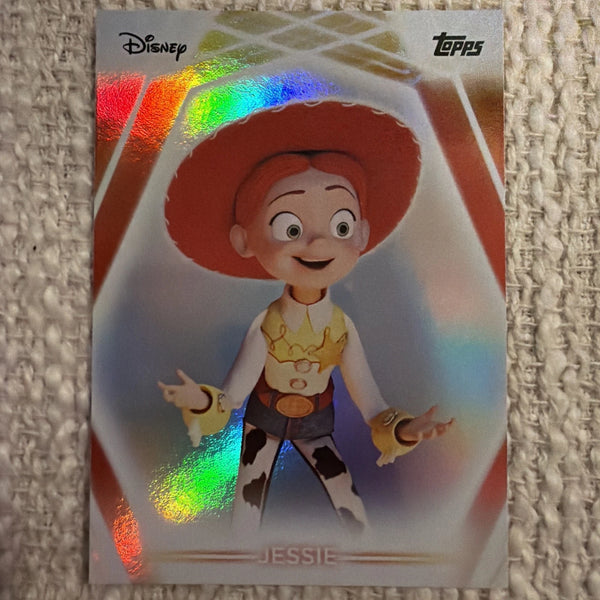 2026 Topps Disney Neon Jessie #33 Refractor