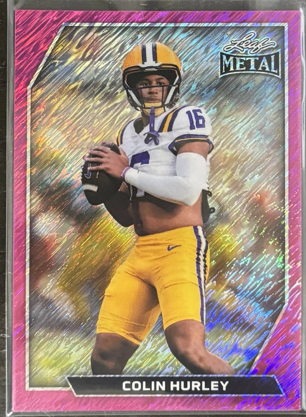 2026 Leaf Metal Colin Hurley /6 LSU