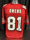 Terrell Owens Autographed 49ers Jersey SWAU COA