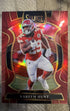 2025 Panini Select - Concourse Kareem Hunt #7 Red Prizm /149