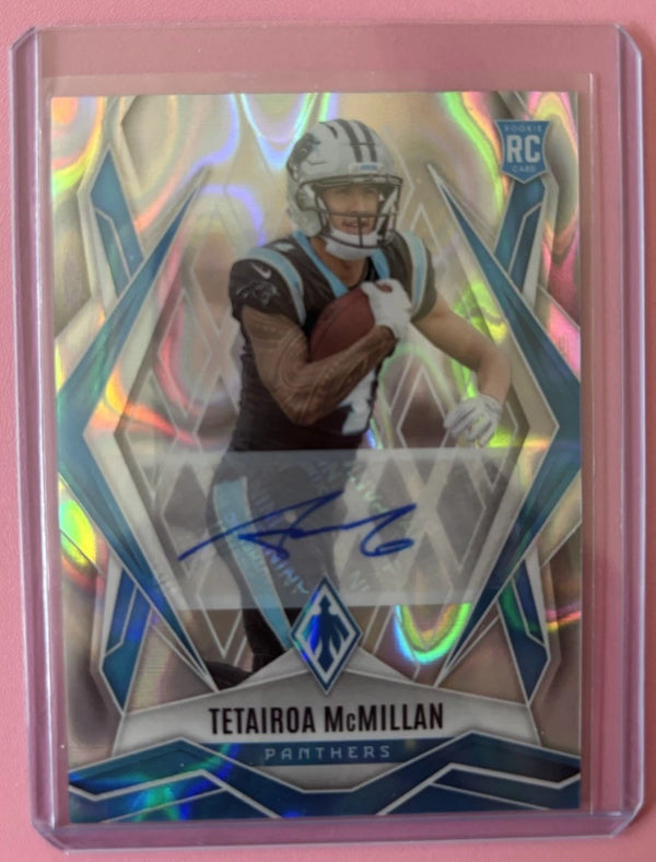 Panini 2025 Phoenix Tetairoa McMillan Rookie Autographed #155 Panthers