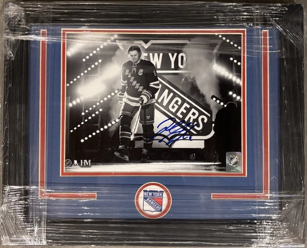 NY Rangers Jacob Trouba Signed 8x10 Framed Photo JSA Cert