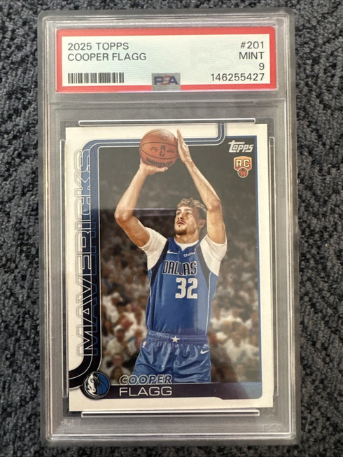 2025-26 Topps - Cooper Flagg #201 (RC) PSA 9