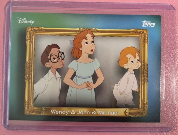 Topps Neon Disney 2026 Wendy & John & Michael Family First Insert #FF-3
