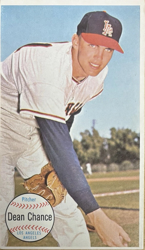1964 Topps Oversized Dean Chance Los Angeles Angels #16