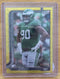 2025 Topps Chrome Jordan Davis Yellow Wave Refractor /275 Eagles