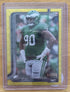 2025 Topps Chrome Jordan Davis Yellow Wave Refractor /275 Eagles