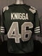 Noah Knigga Signed Eastern Michigan Eagles NCAA Style Jersey Wilder COA