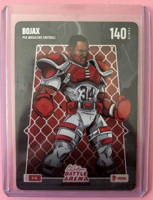 Bojax Bo Jackson Battle Arena 140 Points Brawl Psa Magazine Promo Card Sealed