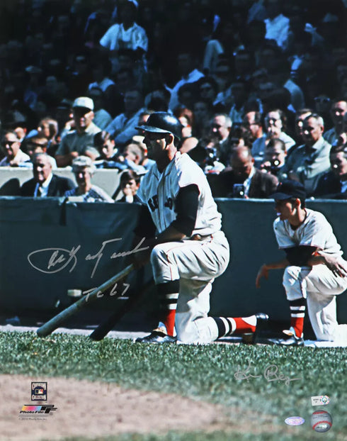 Carl Yastrzemski/Ken Regan Autograph/Inscribed TC 67 16x20 Photo Steiner
