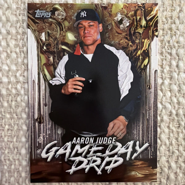 Topps Aaron Judge Game Day Drip GD-7 Insert New York Yankees Baseball Card