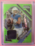 2025 Panini Prizm - Premier Jerseys Justin Herbert #PJY-JHT Neon Green Pulsar