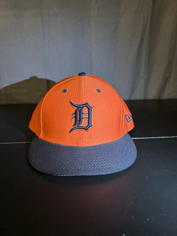 Detroit Tigers New Era 59Fifty Orange Fitted 7 1/4 Hat