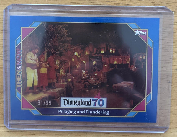 Disney Topps Disneyland 70th Anniversary Pullaging And Plundering