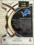2023 Select Jahmyr Gibbs RC Red and Yellow Prizm Die Cut Premier Level #198