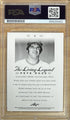 2012 Leaf Pete Rose Pete Rose Jr #8 PSA Authentic Auto