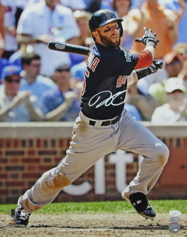 Dustin Pedroia Autographed 16x20 Photo Boston Red Sox