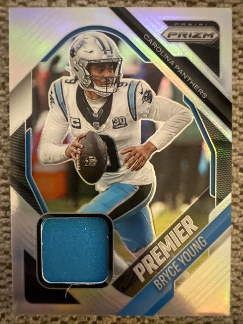 Panini Prizm 2023 Bryce Young Premier Jerseys Memorabilia #PJY-BYG Panthers