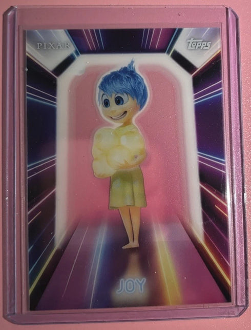 2026 Topps Disney Neon Joy #NPL-12 Illuminated Neon Lights Inside Out Pixar