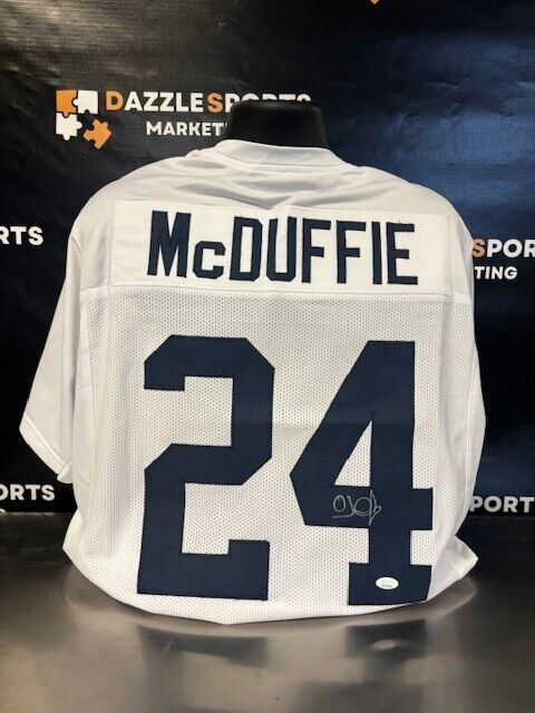 Penn State OJ McDuffie Signed Jersey JSA COA