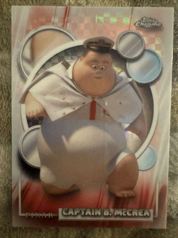 2026 Topps Chrome Disney X-Fractor Captain B. McCrea #144