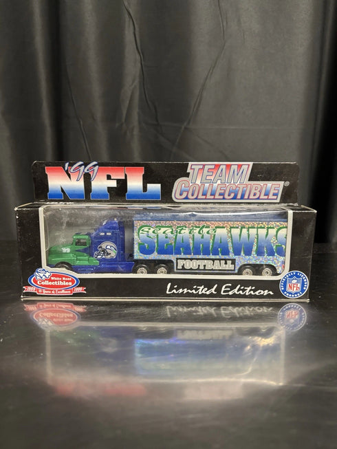 Seattle Seahawks 1999 White Rose Limited Edition 1:80 Semi Truck Diecast